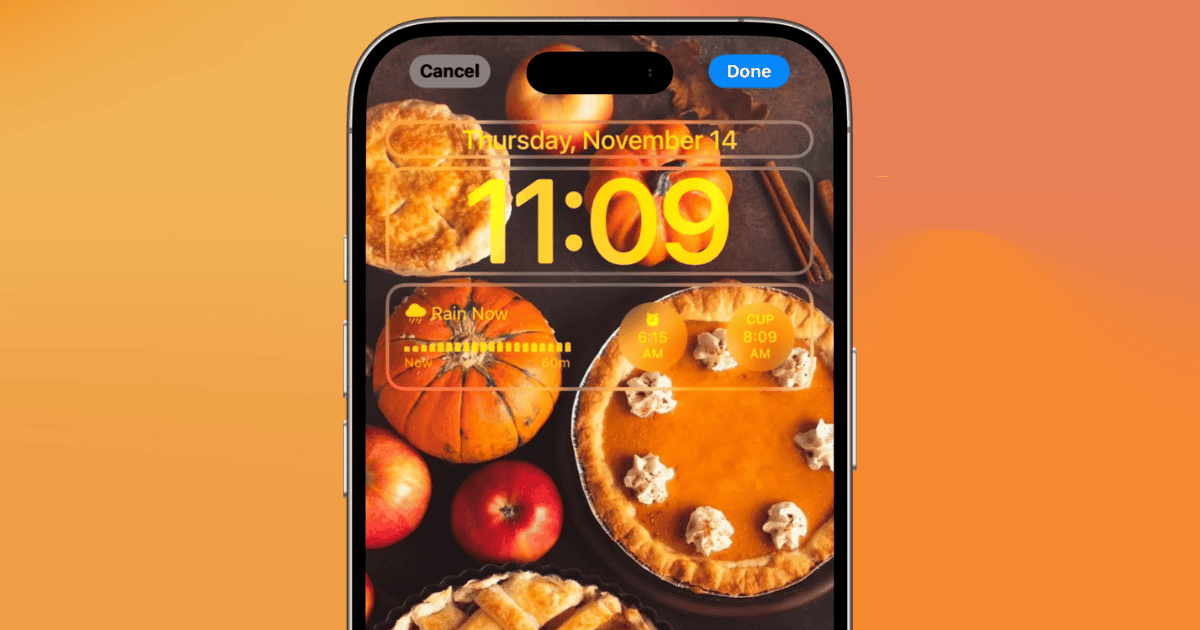 Best 5 Thanksgiving Widgets to Give Your iPhone a Cozy, Festive Vibe