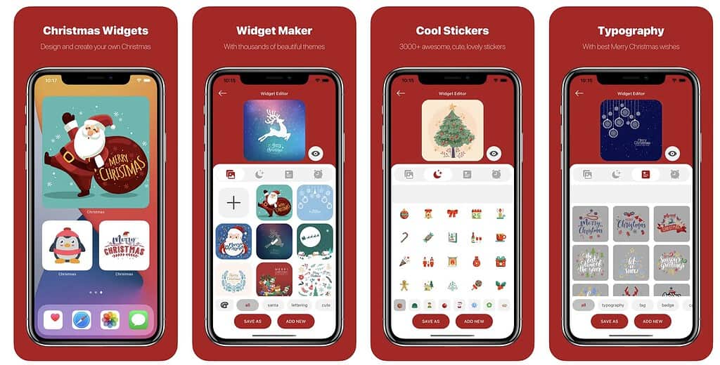 Christmas-Widgets-App