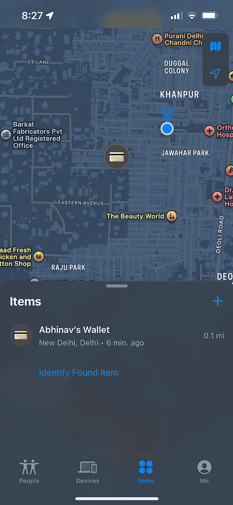 ESR Geo Wallet Find My