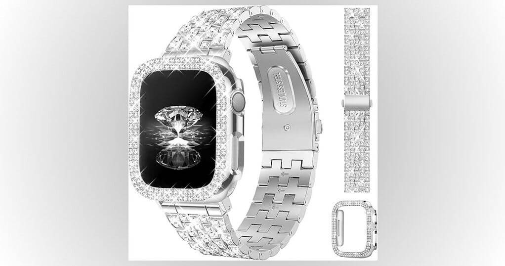 JR.DM Diamond Bands with Bling Case