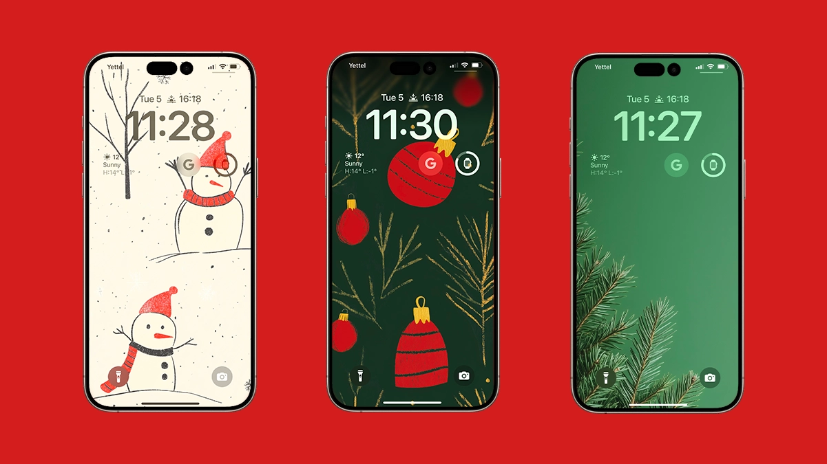 best iphone christmas wallpapers