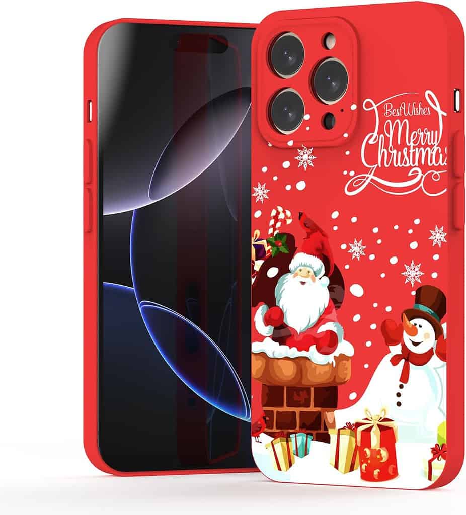 christmas card case iphone 16 pro max