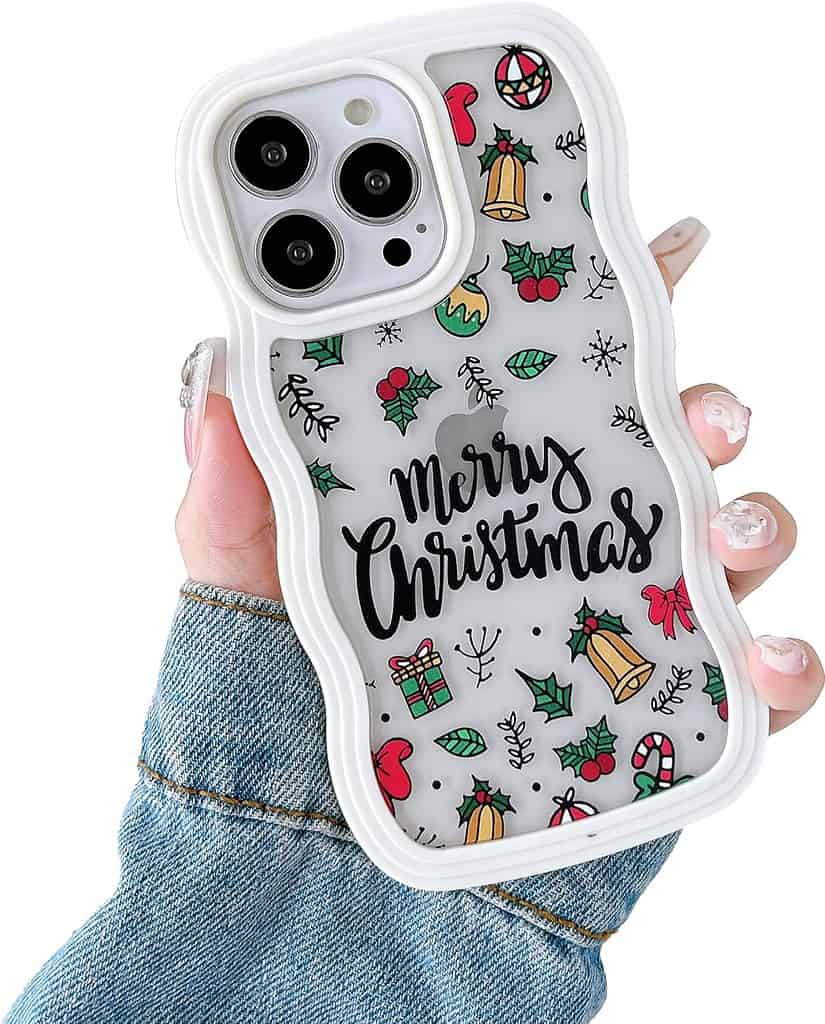 curly iphone christmas case