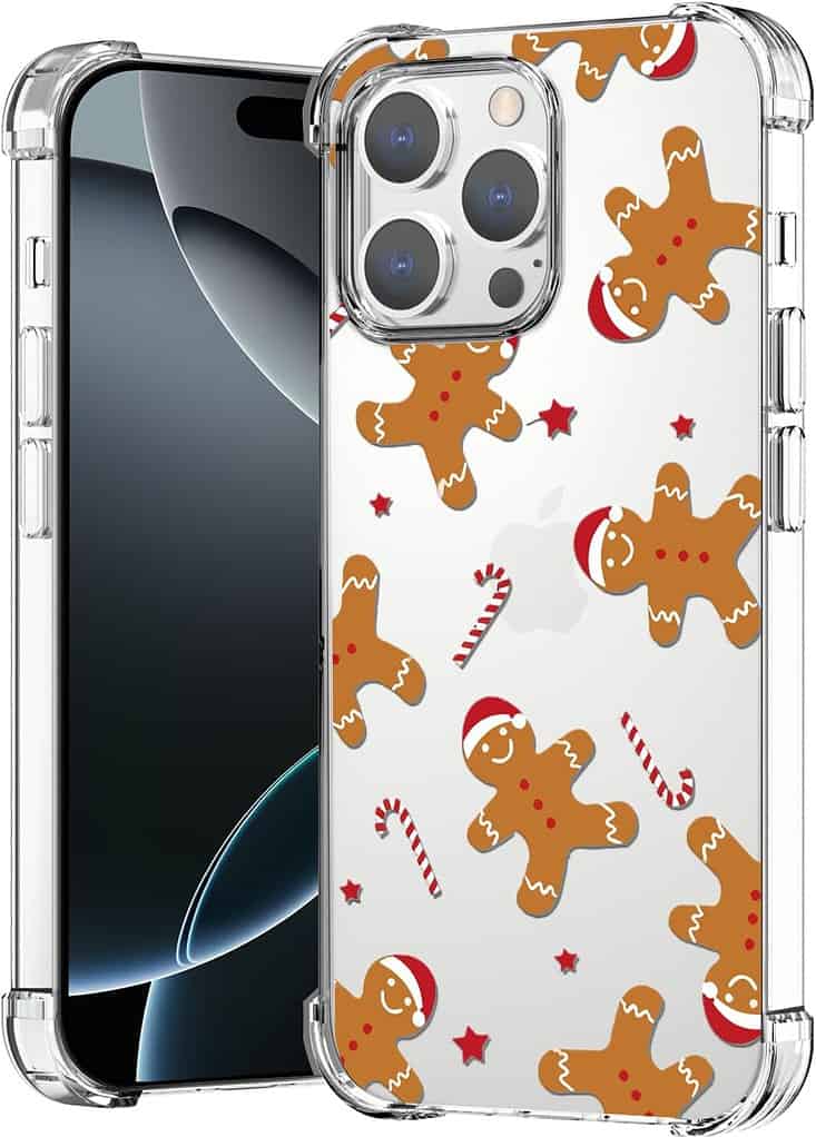 gingerbread men christmas case