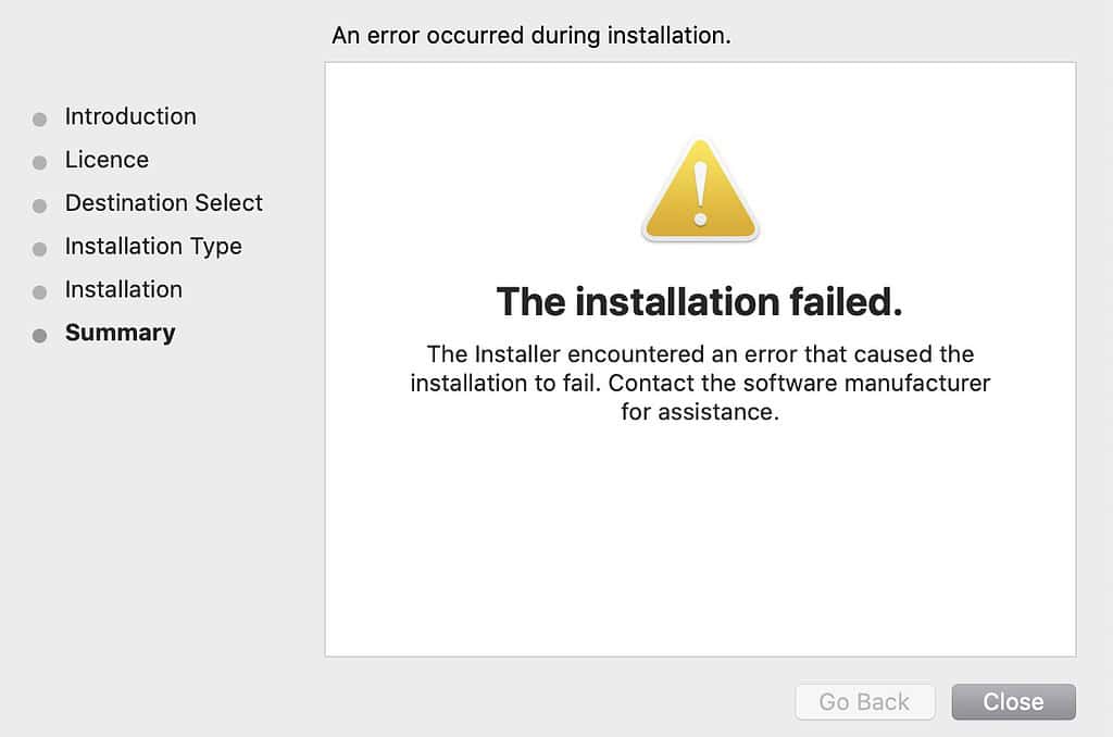 macOS-Failed-to-Install