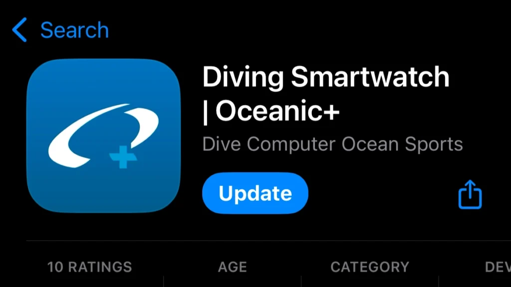 update oceanic app