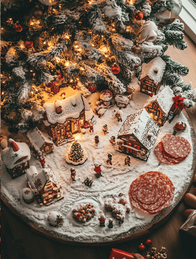 A Gingerbread Village