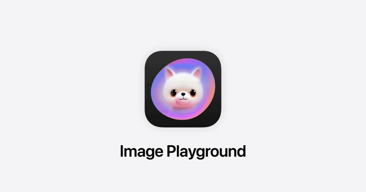 Image Playground Release Date Is Today, With iOS 18.2