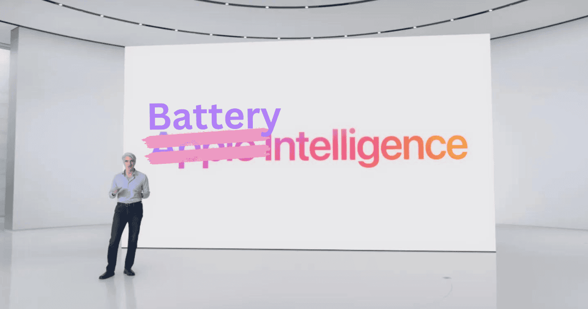 After Apple Intelligence and the Rumored “Apple Surveillance,” We Have “Battery Intelligence”