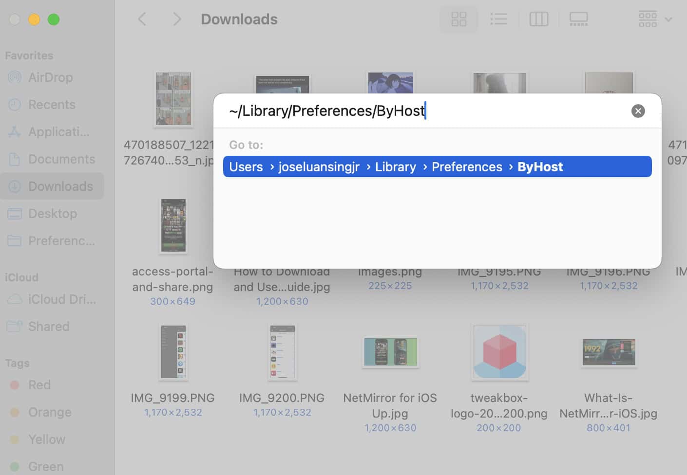 Finder-Library-Display