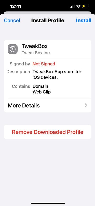 Install-TweakBox-Configuration-Profile