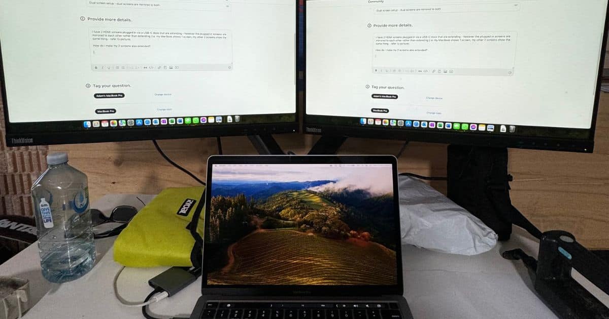 MacBook Pro M1 Pro Issue With Dual Display After Updating to macOS Sequoia 15.115.2