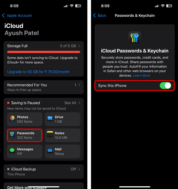 enable-icloud-keychain