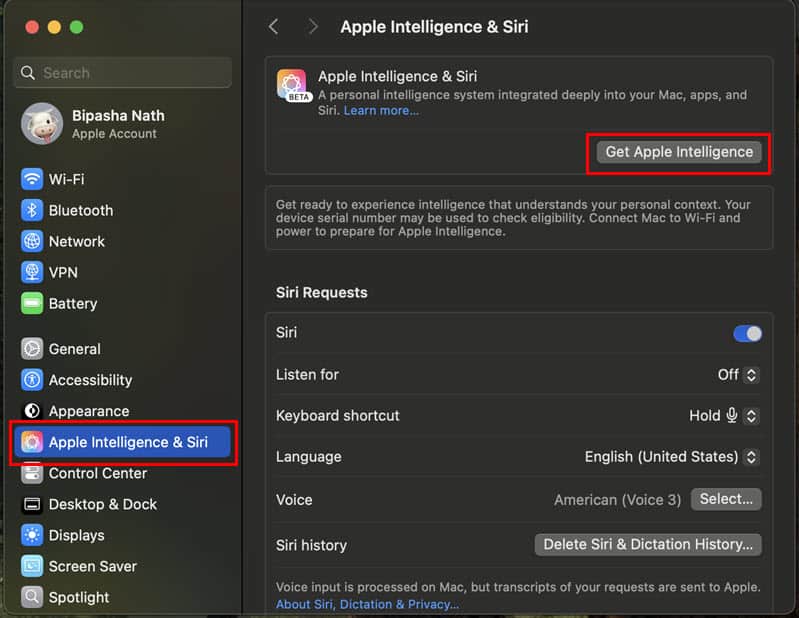 get apple intelligence