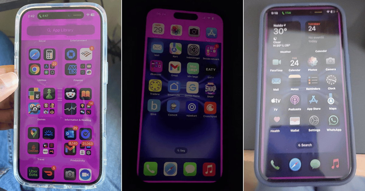 iPhone Screen Flashing Pink or Purple Before Locking: How To Fix