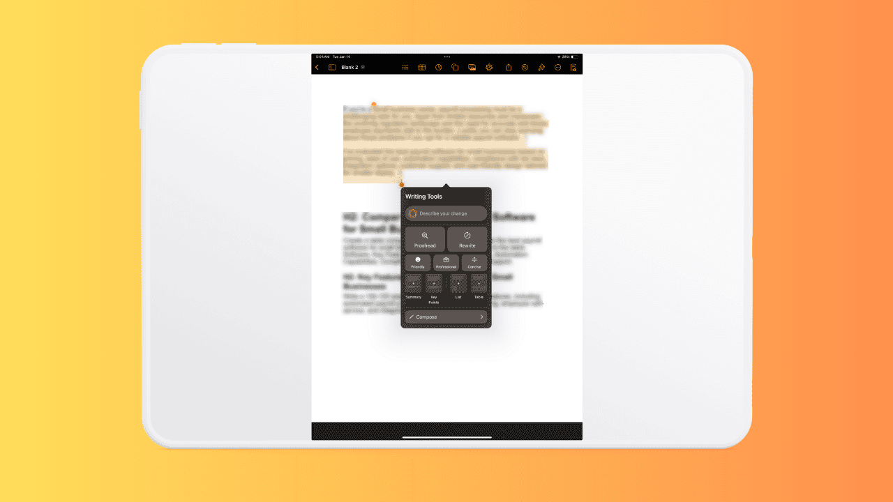 Master iOS 18 Writing Tools: How to Proofread, Rewrite, Summarize, and Compose Like a Pro