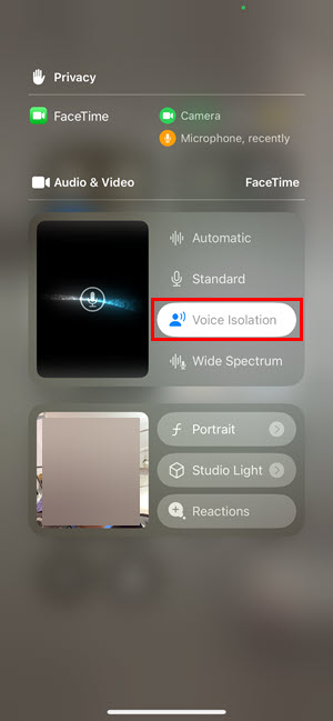 voice iso