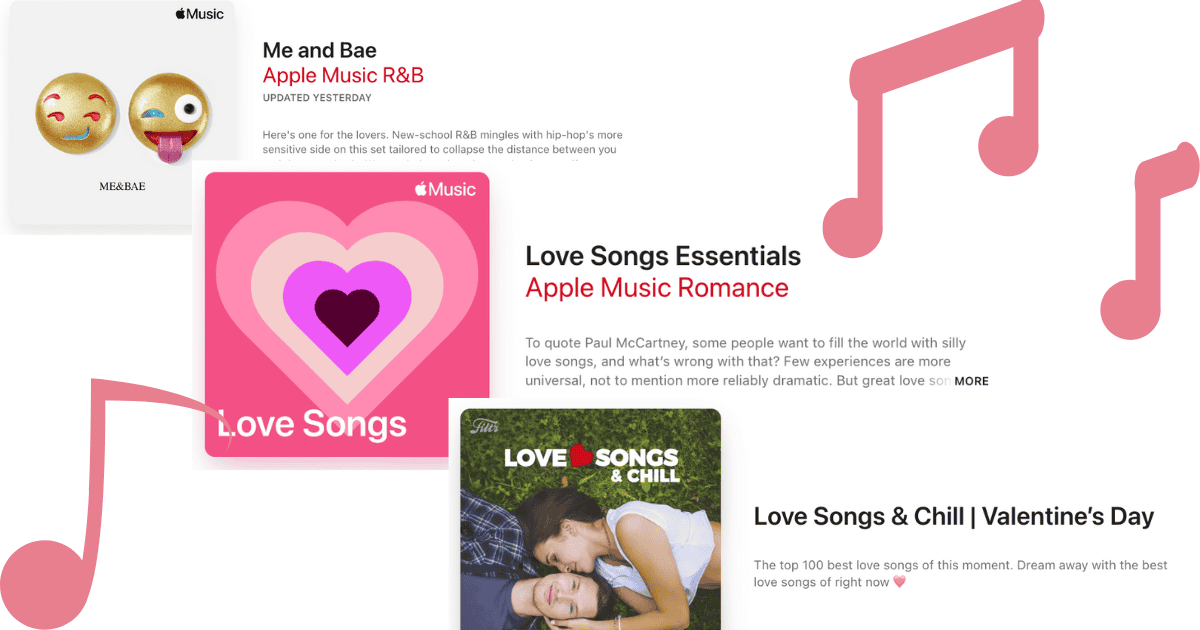 Best Apple Music Playlists to Set the Mood This Valentine’s Day