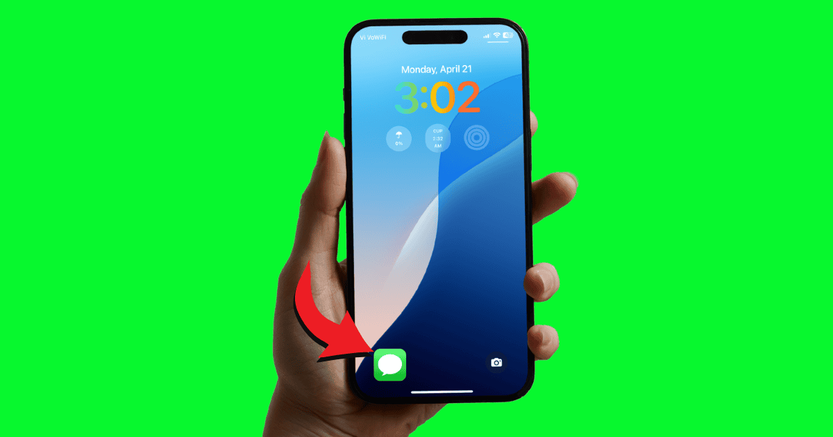 How to Open Specific iMessage Chat from iPhone Lock Screen